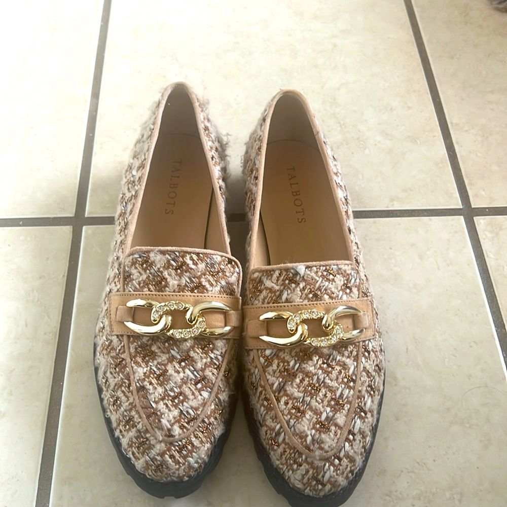 Talbots flats. Worn 1 time. Paid $149